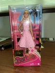 2023 Barbie: The Movie Pink Gingham Dress Nrfb New. Price: $25.00.
