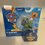 Paw Patrol Rocky Mighty Pups Figure Spin Master Nickelodeon Green Collectible New. Price: $29.99.