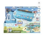 Moose Enterprise Bluey 3-IN-1 Transforming Plane Playset & Bingo Figures New. Price: $45.00.