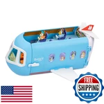 Bluey 3-IN-1 Transforming Airplane Playset W/ Figures, Sounds & 15 Pcs New. Price: $74.63.