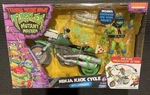 Teenage Mutant Ninja Turtles Mayhem Kick Cycle With Leonardo New. Price: $27.99.