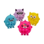 Assorted 3D Rubber Fidget Toys Set 4 Pcs Fun Party Favors For Kids New. Price: $19.29.