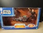 Star Wars Attack Of The Clones Anakin Skywalker Swoop Bike Hasbro 2002 Sealed New. Price: $39.00.