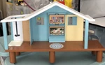 Moose Toys 17551 Bluey Beach Cabin Playset (no Accessories) Used. Price: $49.99.