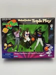 Playmates Wb Toy 1996 Space Jam 5" Michael Jordan (triple Set) 1:15 Figures New. Price: $39.99.