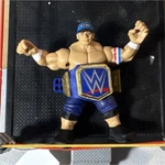 Wwe John Cena Action Figure Wrestling Ring Championship Belt Playset THW27 Used. Price: $25.00.