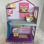 Disney Happy Places Shopkins Townhouse Belle Home Decor Playset Used. Price: $15.99.