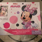 Disney Minnie Mouse Magnetic Wooden Doll Playset 24 Surprise Items New. Price: $10.99.