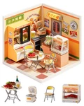 Rolife Super Creator Series Diy Mini Night Out Food Stall Dollhouse Kit Build Sc New. Price: $66.59.