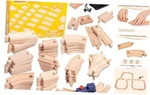 Wooden Set 53PCS - Woods Accessories Expansion Pack Melissa And Train Track New. Price: $34.50.