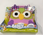Carrying Case With 4 Figures - Bluey, Bingo, Chattermax, Muffin New. Price: $6.99.