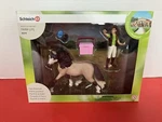Schleich 42270 Horse Care Set, Andalusian Retired Farm Life Used. Price: $13.00.