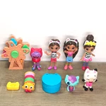 Gabbys Dollhouse Figures Lot 10 Pc Dreamworks Dj Catnip Pandy Paws Accessories Used. Price: $17.99.