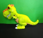 Junior Megasaur Bend & Bite Green T-rex Dinosaur Used. Price: $22.99.