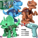 Take Apart Dinosaur Toys With Electric Drill For Kids 3-8, Stem Building Set New. Price: $45.30.