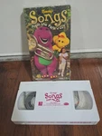 Barney: Songs From The Park (vhs, 2003) ***rare, Oop!*** Purple Dinosaur Hit Ent Very. Price: $9.99.