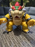 Super Mario Big Bad Bowser 12" Deluxe Action Figure Lights Sounds Jakks Pacific Used. Price: $59.95.