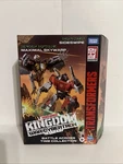 Hasbro Transformers Kingdom Cybertron Maximal Skywarp & Sideswipe Nsib New. Price: $59.99.