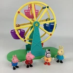 Pig Peppa's Adventures Ferris Wheel Playset George Zoe 2021 Hasbro Toy Used. Price: $31.96.