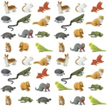 Safari Ltd. Pets Bulk Bag - Set Of Miniature Toy Figurines 48 Piece Col... New. Price: $50.25.