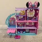 Disney Junior Minnie Mouse Ultimate Mansion Playset Used. Price: $75.00.