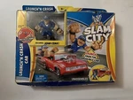 Wwe Slam City Launch 'n Crash Car Playset Includes John Cena Figure Wrestling New. Price: $25.00.