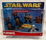 Star Wars Playskool Fast Through The Forest Figures Vehicles Set 2002 New. Price: $24.95.