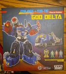 Fans Hobby MB06E God Delta Baser + MB-11E Magna Bomber #144/600 Used. Price: $500.00.