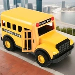 Mighty Wheels 16" Yellow School Bus Toy Large Metal Is Built Last. New/factory. Price: $42.99.
