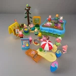 Peppa Pig Hasbro Playset Lot Of 5 Sets Camping Beach Carry Case Figures Toys Used. Price: $50.85.
