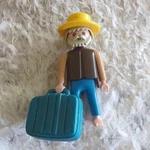Playmobil Rabbit Hutch Farmer Grandpa With Suitcase Used. Price: $7.50.