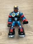 1999 Mattel Action Heroes Police Figure Toy 6" Used. Price: $5.99.