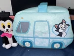 Disney Junior Figaro Pet Salon Playset Camper Case Used. Price: $20.00.