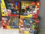 Simpsons Playmates Lot Of 4 Kbbl,the Next Century Rama,bowling Alley New. Price: $136.00.