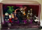 Disney The Nightmare Before Christmas Deluxe Figurine Figure Play Toy 9 Pc Set New. Price: $39.95.