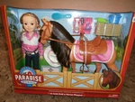 Paradise Horses Kids Doll Adventure Girls Playset Farm Cowboy Ranch Pony New. Price: $33.00.