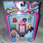 Shopkins World Vacation Season 8 Americas 5 Pack Collectible Playset New. Price: $20.00.