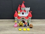 Nintendo Super Mario Mushroom Kingdom Princess Peach's Castle Playset W/ Figures Used. Price: $29.95.