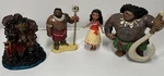 Disney Moana Figure Lot / Cake Toppers Used. Price: $15.49.
