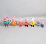 Pig Toys Peppa's Family Holiday, 6 Vacation-themed Figures Used. Price: $9.99.