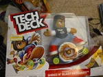 Tech Deck Shred N' Blast SK8BOARD New Box Damage. Price: $18.00.