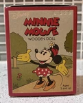 Disney Minnie Mouse Wooden Doll New Box Schylling 3129. Price: $24.98.