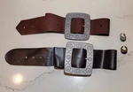 Zizzle Pirates Caribbean Jack Sparrow Kids Belt Flower Costume Ring Halloween Used. Price: $14.99.