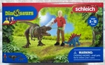 Schleich Dinosaurs 41465 Tyrannosaurus Rex Attack Stegosaurus Researcher Flynn New. Price: $24.98.