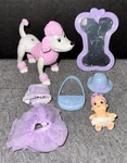 Doggie Daycare Lula And Baby Mattel 2004 Poodle Playset TX1 Used. Price: $19.99.