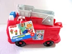 Fisher Price Little People Musical Push Along Fire Truck 2 Figures New With Tags. Price: $14.99.
