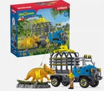 Schleich 42565 Transport Mission Vehicle Triceratops Dinosaur New. Price: $65.95.