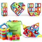 Coodoo Upgraded Magnetic Blocks Tough Tiles Stem Toys For 3+ Year Old Boys An... New. Price: $20.99.
