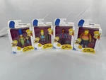 Jakks Pacific Boxed Set The Simpsons Marge, Maggie, Bart, Carl, Barney Figures New. Price: $65.00.