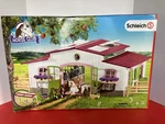 Schleich 42344 Farm With Rider, Horses, Accessories Club Used. Price: $120.00.